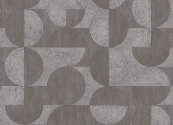 Backsplash option: 295 Décor circle taupe gray