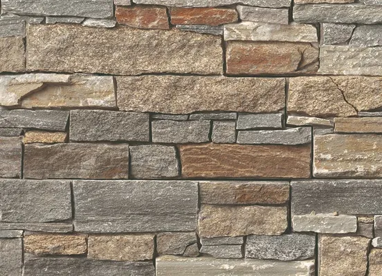 Backsplash option: 442 Décor stone wall