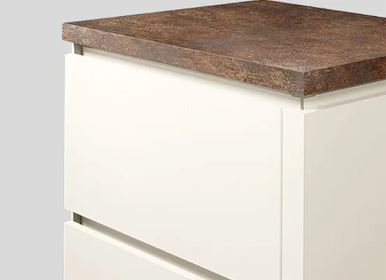 Handle option: 004 Recessed handle (line n), white