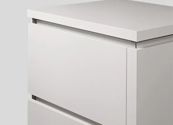 Handle option: 006 Recessed handle (line n), satin gray