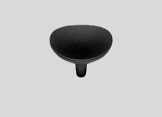 Handle option: 244 Metal knob, black