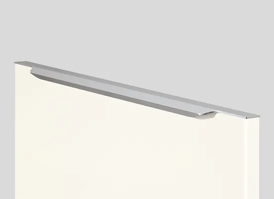 Handle option: 550 Bar handle, stainless steel finish