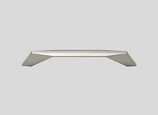 Handle option: 608 Metal handle, stainless steel finish, matte