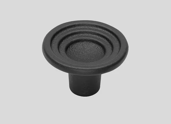 Handle option: 610 Cast iron knob, black