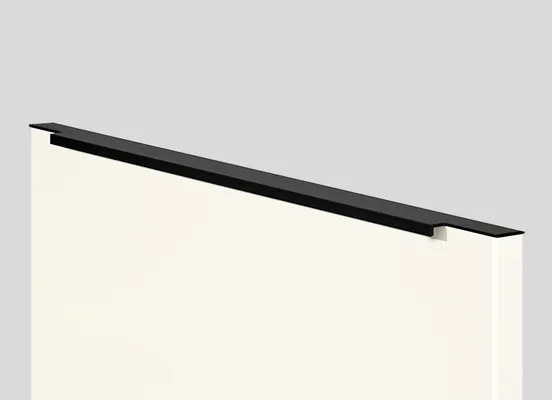 Handle option: 870 Bar handle, black, in door width