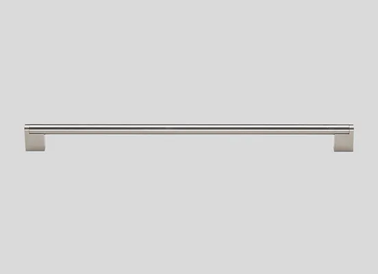 Handle option: 890 Railing handle, stainless steel finish, matte