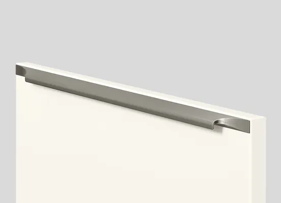Handle option: 960 Screw-on bar handle, stainless steel finish
