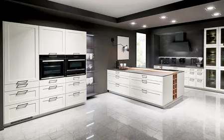 Nobilia North America Nordic Lacquer, Honed White