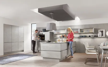 Nobilia North America Riva Concrete Repro