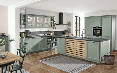 Nobilia North America Cascada Lacquer, Reed Green