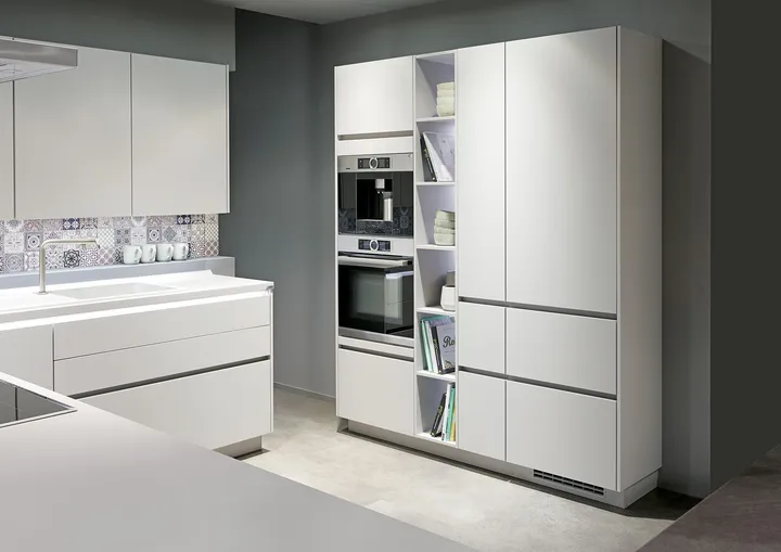 Nobilia North America Touch Lacquered, Stone Grey 3