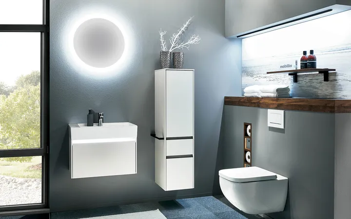 Nobilia North America Laser Ivory Matt 3