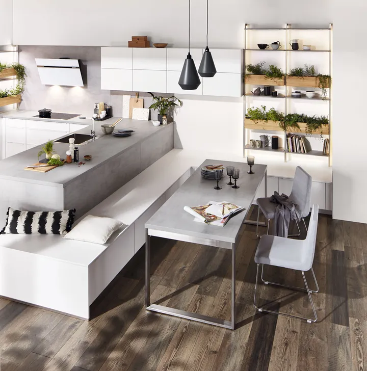 Nobilia North America Laser Alpine White 1