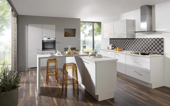 Nobilia North America Laser Satin Grey 0