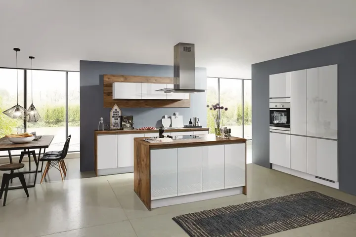 Nobilia North America Focus Lacquer, Alpine White UHG 1