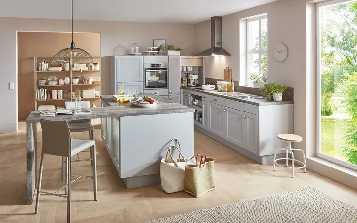 Nobilia North America Cascada Lacquer, Stone Grey 3