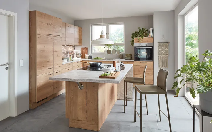 Nobilia North America Structura Sierra oak Reproduction 0