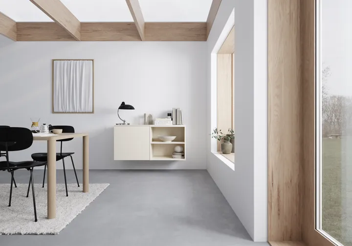 Nobilia North America Lowboard DINSET120-3-BL 2