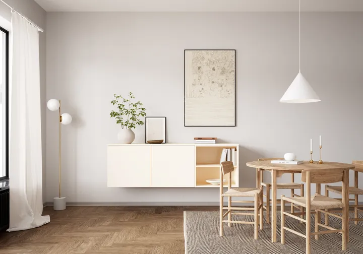 Nobilia North America Lowboard DINSET180-3-BL 2