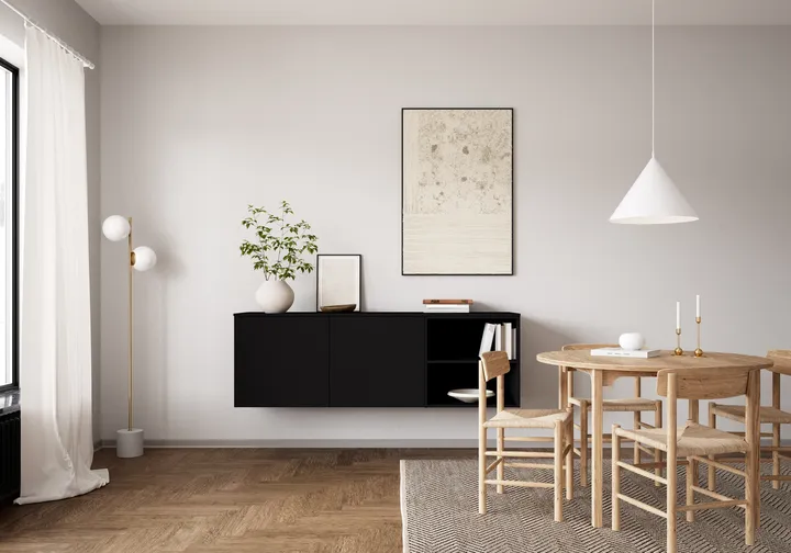 Nobilia North America Lowboard DINSET180-3-BL 5