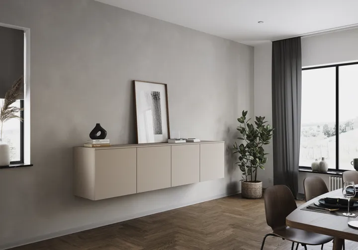 Nobilia North America Lowboard DINSET240-2-BL 3