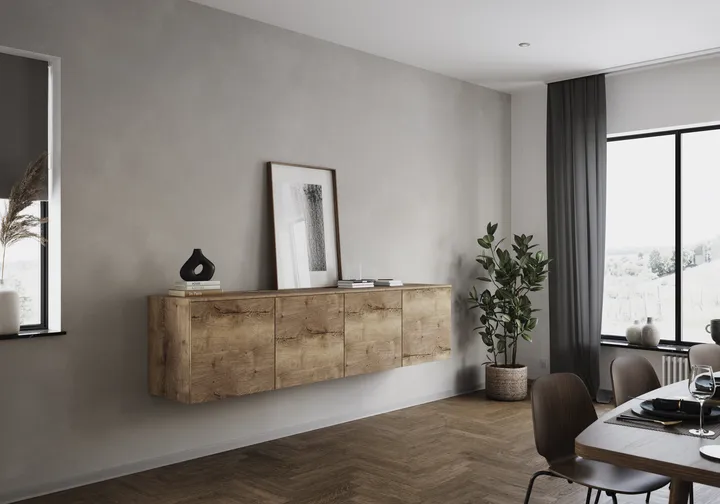 Nobilia North America Lowboard DINSET240-2-BL 7