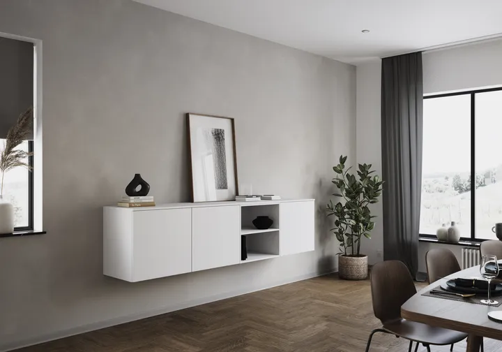 Nobilia North America Lowboard DINSET240-3-BL 1