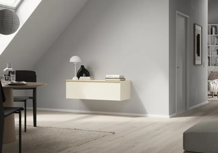 Nobilia North America Lowboard LIVSET120-1-BL 2