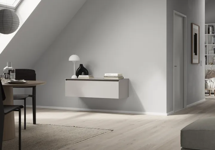 Nobilia North America Lowboard LIVSET120-1-BL 4