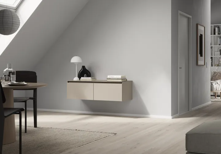 Nobilia North America Lowboard LIVSET120-2-BL 3