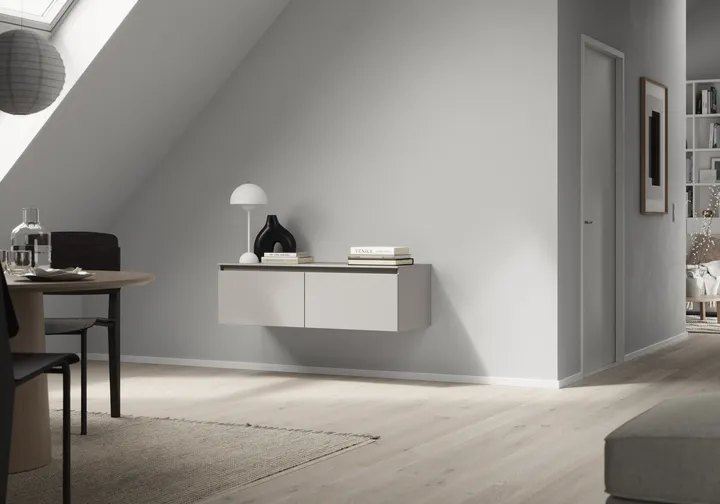 Nobilia North America Lowboard LIVSET120-2-BL 4