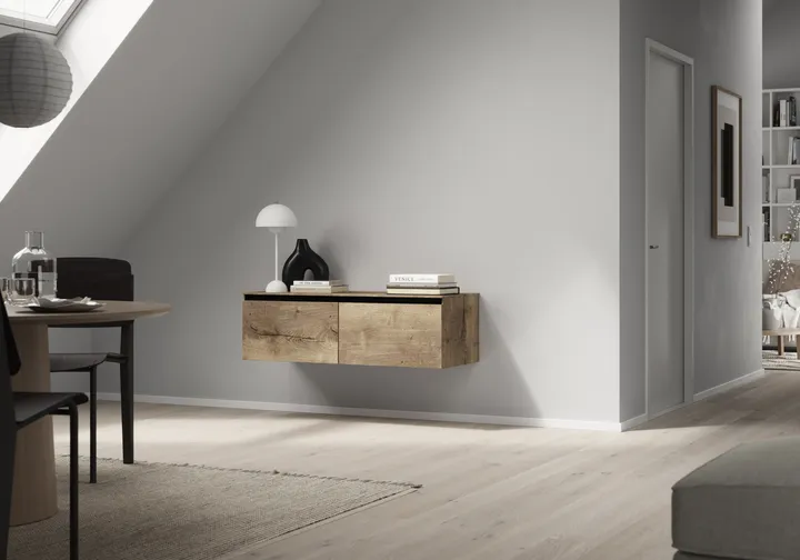 Nobilia North America Lowboard LIVSET120-2-BL 7