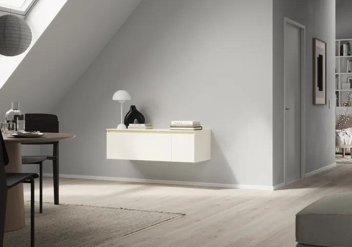 Nobilia North America Lowboard LIVSET120-3-BL 0