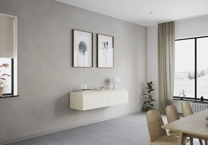 Nobilia North America Lowboard LIVSET160-1-BL 2