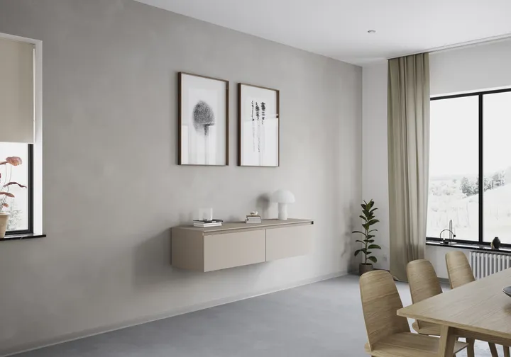 Nobilia North America Lowboard LIVSET160-1-BL 3