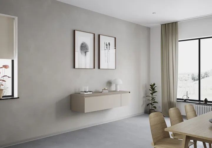 Nobilia North America Lowboard LIVSET160-2-BL 3