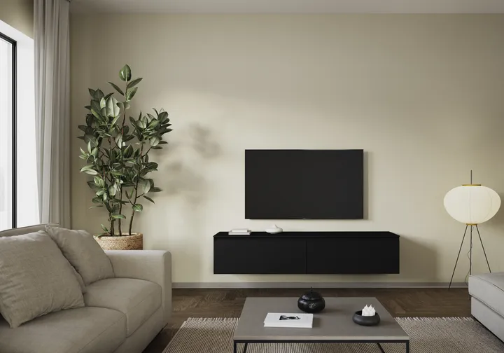 Nobilia North America Lowboard LIVSET180-1-BL 5