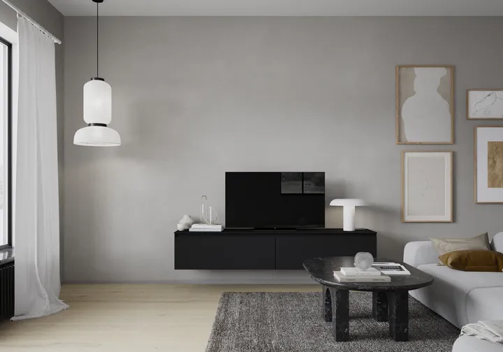 Nobilia North America Lowboard LIVSET200-1-BL 5