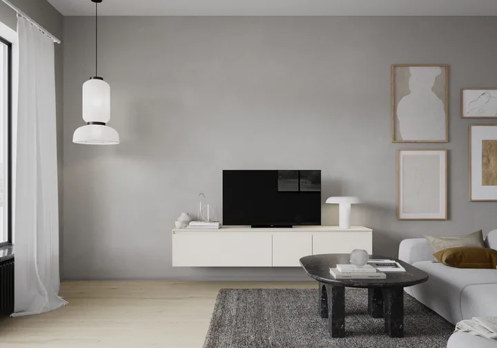 Nobilia North America Lowboard LIVSET200-2-BL 2