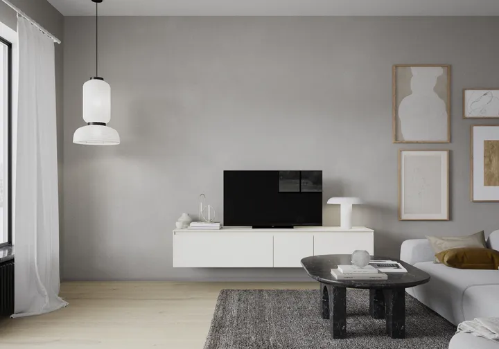 Nobilia North America Lowboard LIVSET200-2-BL 0