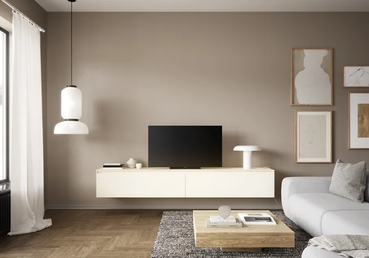 Nobilia North America Lowboard LIVSET240-1-BL 2