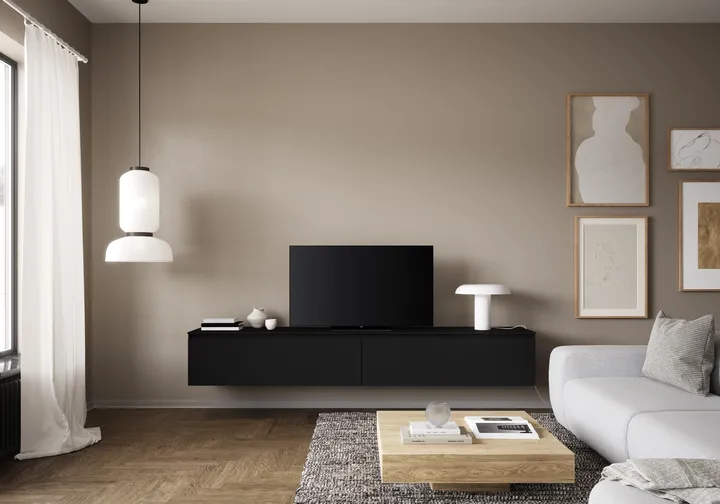 Nobilia North America Lowboard LIVSET240-1-BL 5