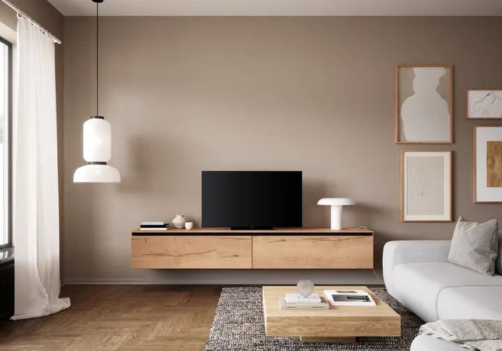 Nobilia North America Lowboard LIVSET240-1-BL 6