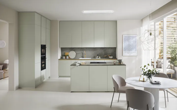 Nobilia North America Senso, Premium Honed Jade 0