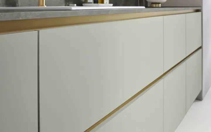 Nobilia North America Senso, Premium Honed Jade 2