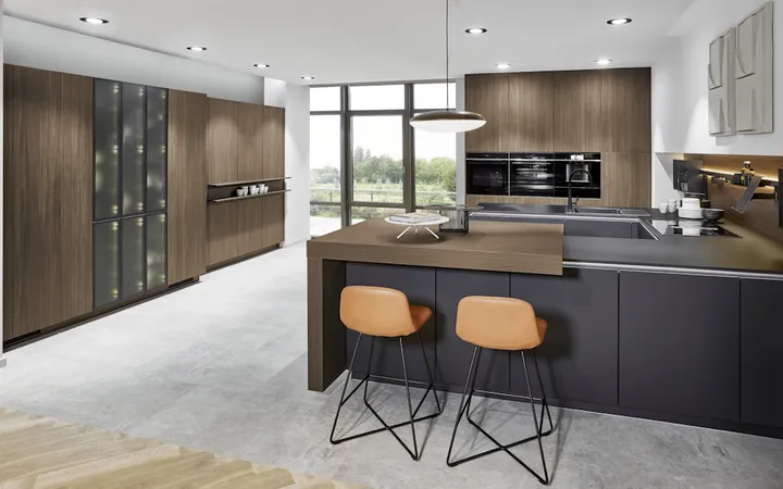 Nobilia North America Structura Milano walnut reproduction 0