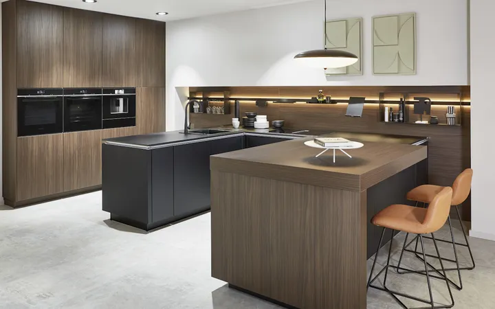 Nobilia North America Structura Milano walnut reproduction 1