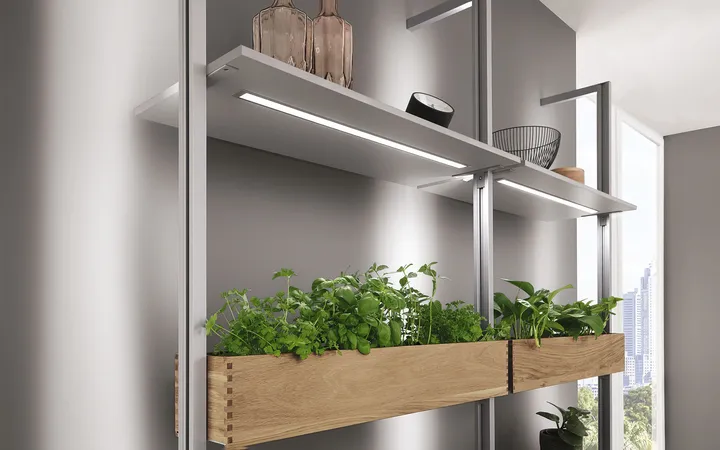 Nobilia North America Touch Lacquered, Stone Grey 1