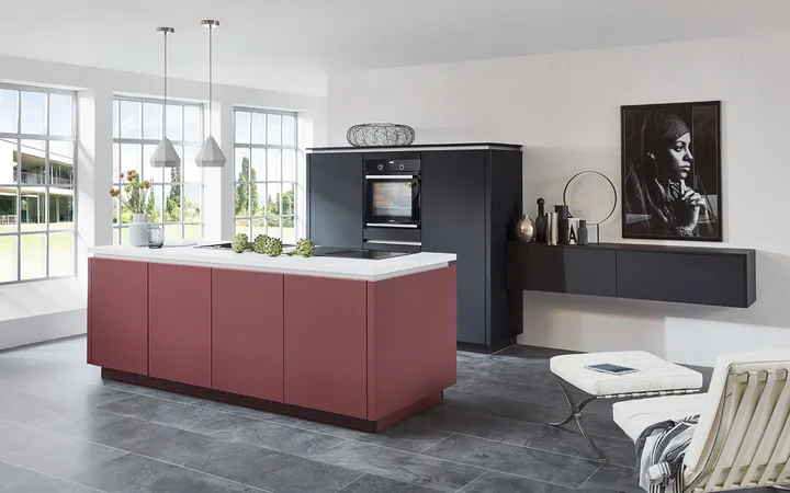 Nobilia North America Easytouch Graphite Black Ultra Matt 1