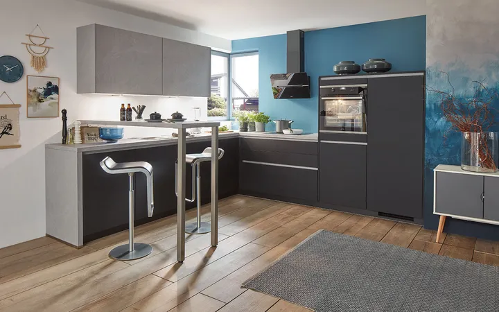 Nobilia North America Easytouch Graphite Black Ultra Matt 3